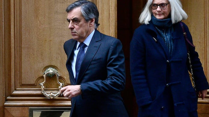 Francois Fillon returns to court after a false start