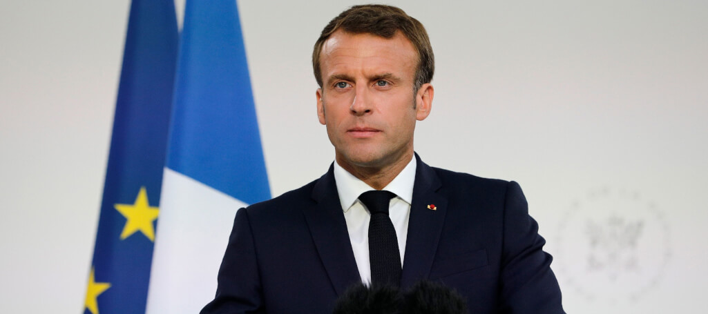 In Shanghai Macron calls for European play against China scaled e1582195816802