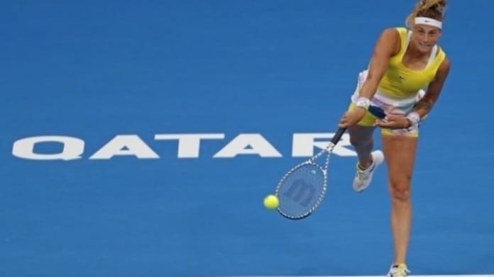 Tennis Sabalenka in the final in Doha