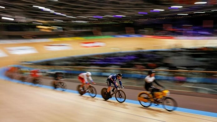 Track cycling the French tough at the Berlin Worlds