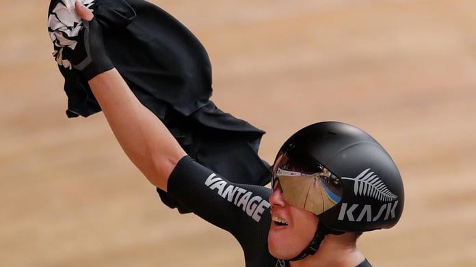 track worlds new zealander strong world champion in points race