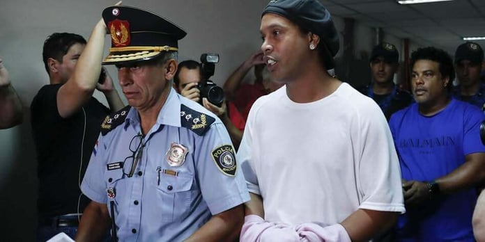 Ex-world footballer Ronaldinho in jail: donkey with announcement