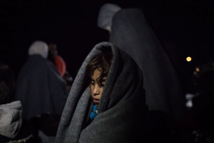 Refugees crisis at EU external border, casualties at Lesbos Island