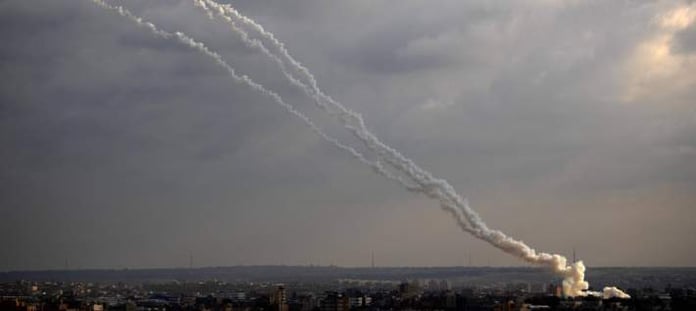 rocket-attack-from-gaza-israeli-air-force-fires-at-hamas-targets