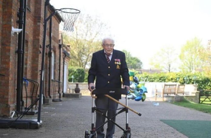 99-year-old Briton collects millions of donations -  TEH