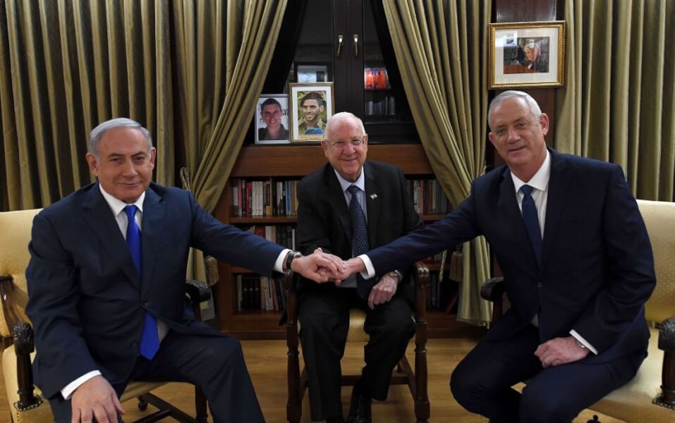 Israel - Democratic ceasefire between Netanyahu and Gantz