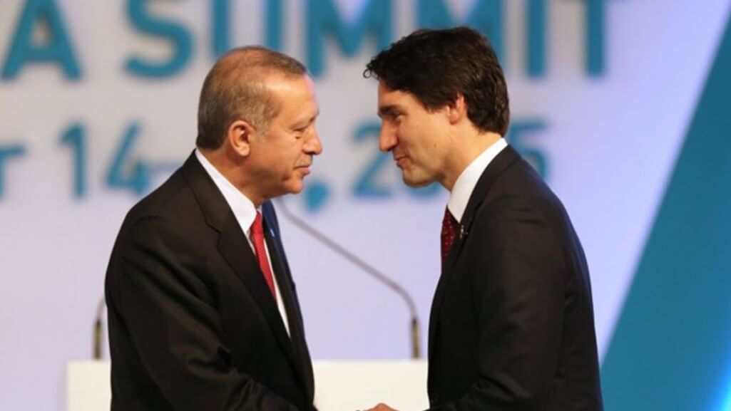 Turkey: Erdogan calls Trudeau says 'Let's make a joint effort'