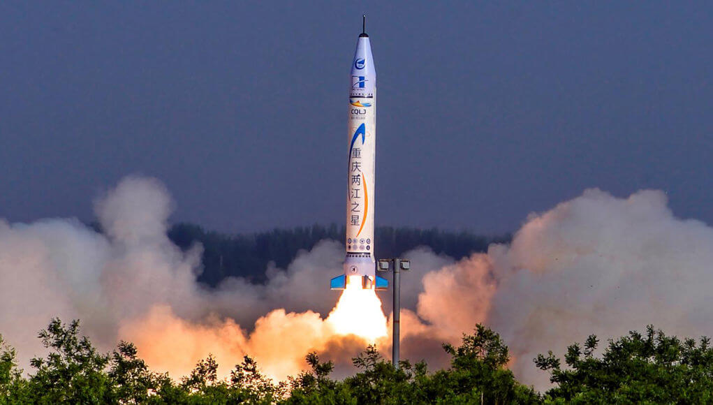 China launches the country's only solid-fuel rocket