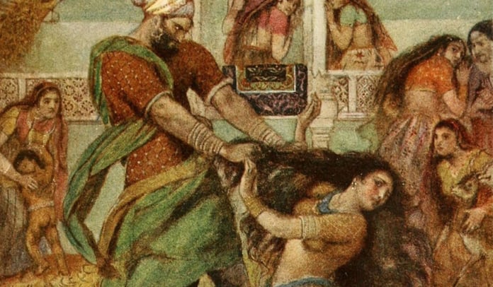 Draupadi Cheerharan in Mahabharata