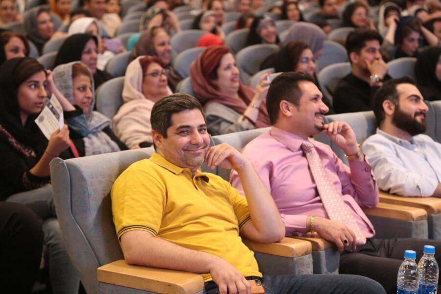 Shahram Jazayeri attending a business event in Iran