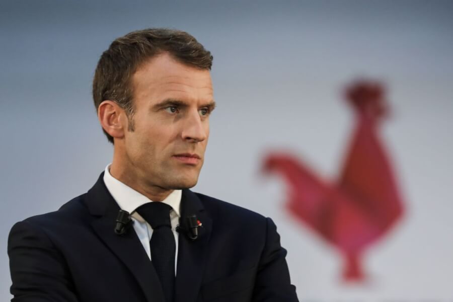 French President Emmanuel Macron says COVID-19 vaccine must be worldwide