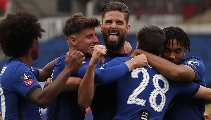 Chelsea Beats Red Devils to reach FA Cup final, Chelsea reaches FA Cup final, as David De Gea blunders, Chelsea, Manchester United F.C., Mason Mount, Own goal, Harry Maguire, Chelsea F.C., Arsenal F.C., world news, breaking news, latest news; The Eastern Herald News