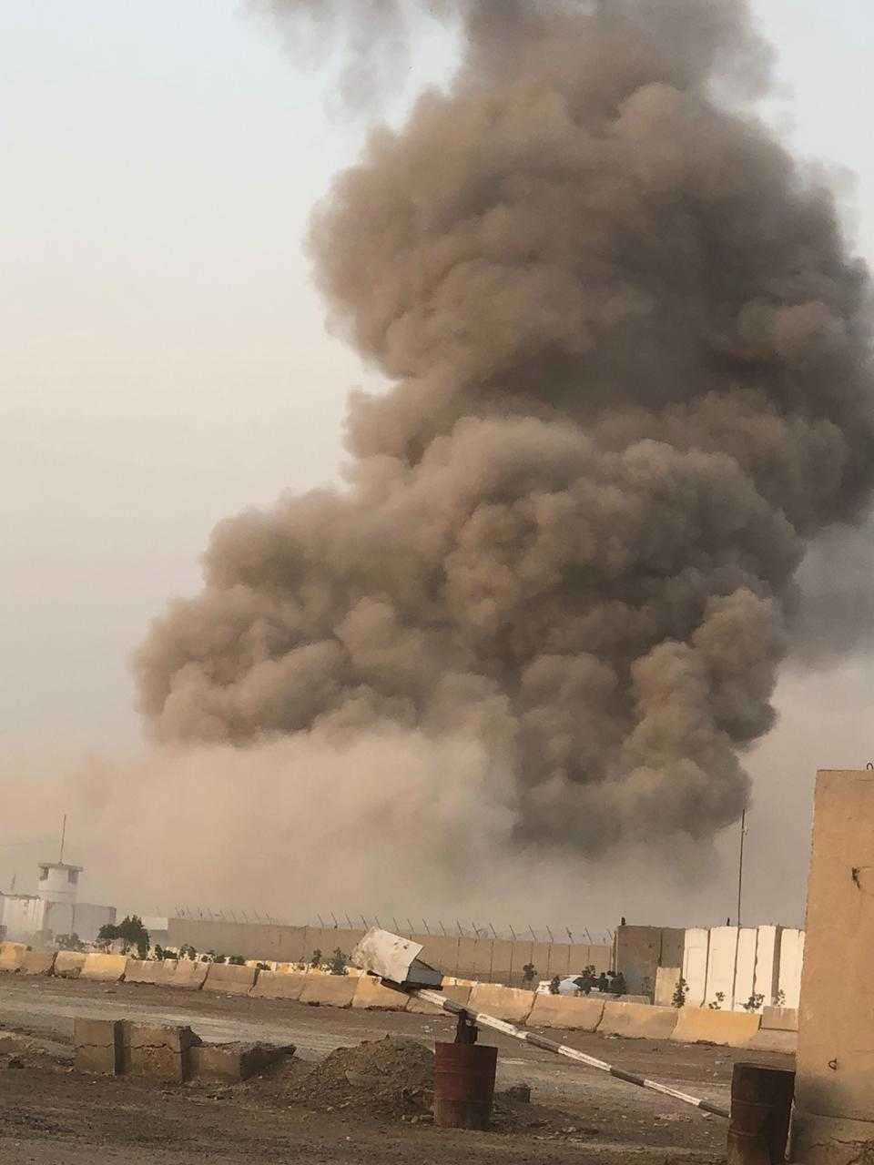Baghdad heavy smoke fire, iraq news, middle east news, arab world, world news, breaking news, latest news; The Eastern Herald News