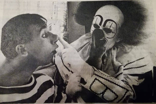 Soviet clowns amazed the foreign public by the fact that they worked practically without makeup (Andrey Nikolaev with his Australian colleague, the magazine 