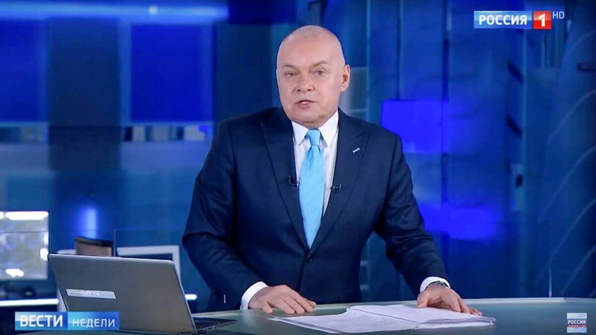 Dmitry Kiselev, a media propagandist risked his life for a reason