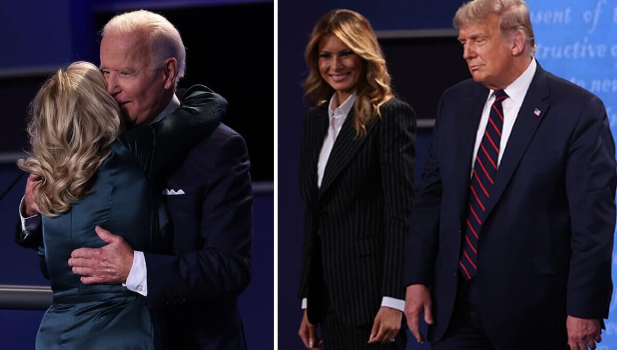 Trump and Biden Wives surpass debate: Embrace of hugs and fashion styling stole everyone's attention