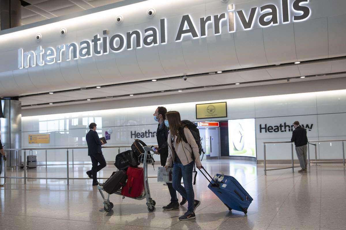 Britain made COVID test mandatory for international travelers