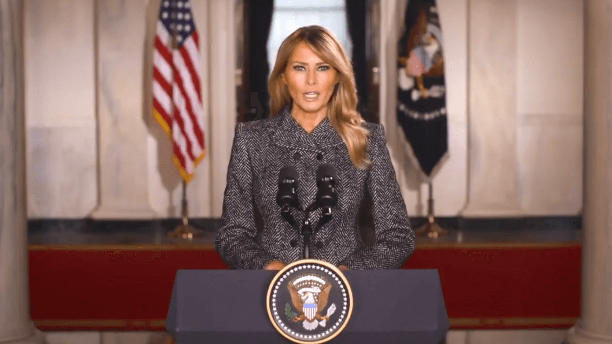 Melania Trump's farewell speech - How I guarded the White House