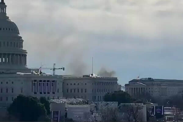 Reason for the appearance of smoke over the Capitol was revealed