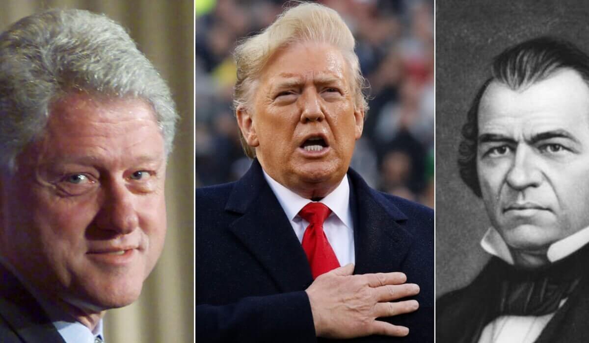 Before Trump, Johnson and Clinton were impeached