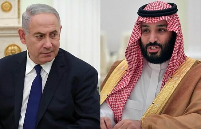 Saudi Crown Prince, Mohammed Bin Salman, Benjamin Netanyahu, Israel, Saudi Arabia, Arab World, UAE, Al Nahyan, Emirates