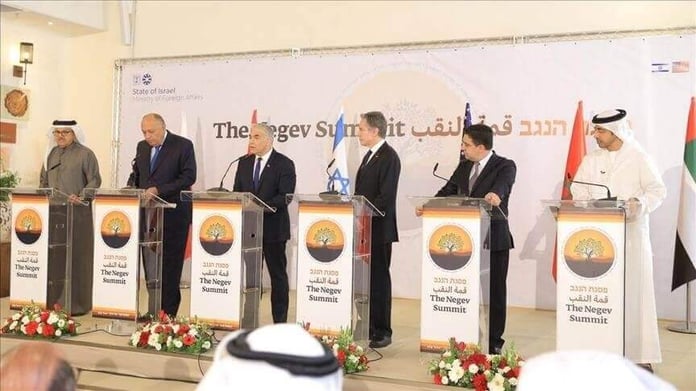The Arab Council criticizes the Negev meetings between 4 Arab countries, Israel and Washington