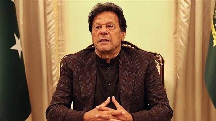 Washington persuades the opposition to topple his government, says Imran Khan