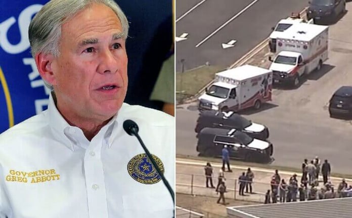 robb elementary school shooting Texas Governor Greg Abbott Police Take Rapid Action
