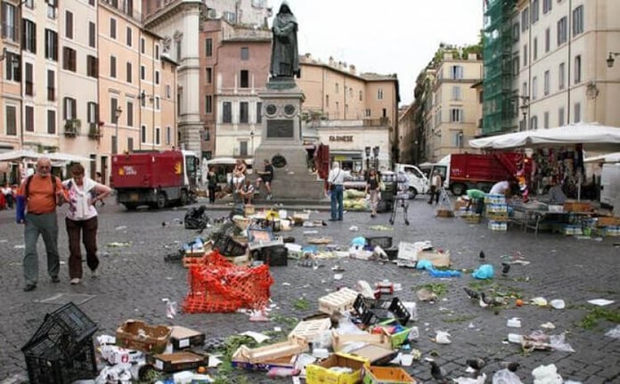 latest rome news, latest italy news, dirty rome, rome dirty, litter in rome, rome littering, rome is bad, roam is dirty