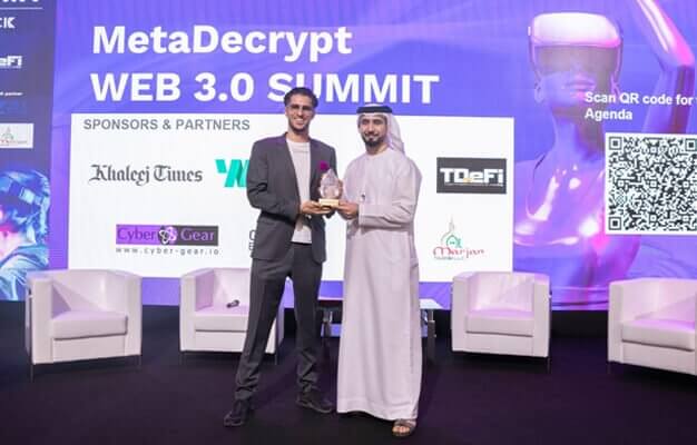 MetaDecrypt Summit 2022 Dubai Best Web3 Ecosystem Matthias Mende