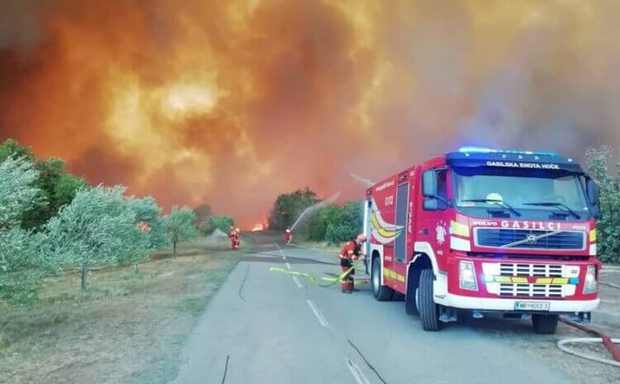 The fire in Slovenia is not abating: The situation is frantic