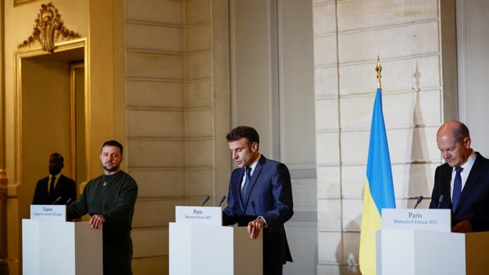 Zelensky called on France and Germany to 