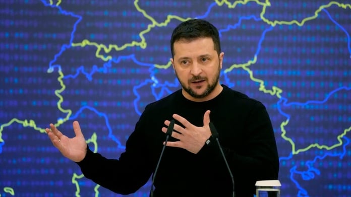Zelensky made an emotional appeal to the West for more help to Ukraine


