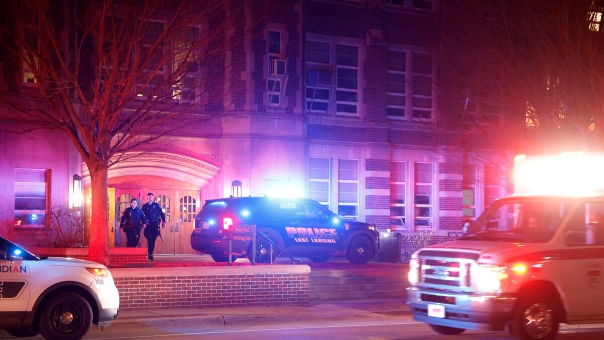 Shooting at Michigan State University leaves three dead, five injured
