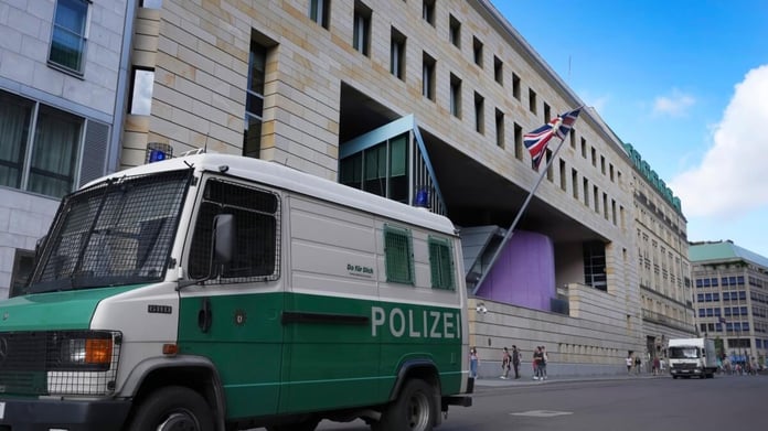 Guard at British Embassy in Berlin pleads guilty to passing classified information to Russia

