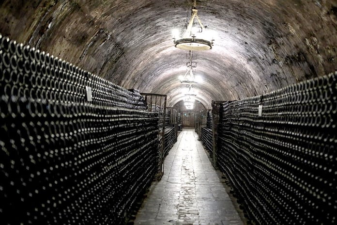  In the cellars - a million hectoliters of red wine.  Why France's famous wine region is in crisis Fox News

