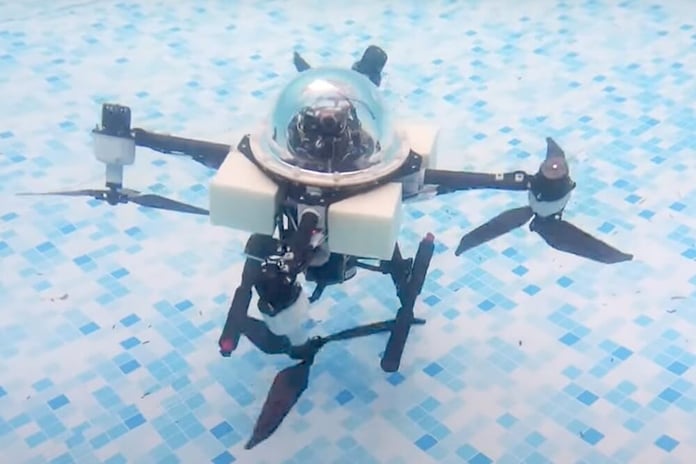 Scientists have created a universal amphibious drone KXan 36 Daily News

