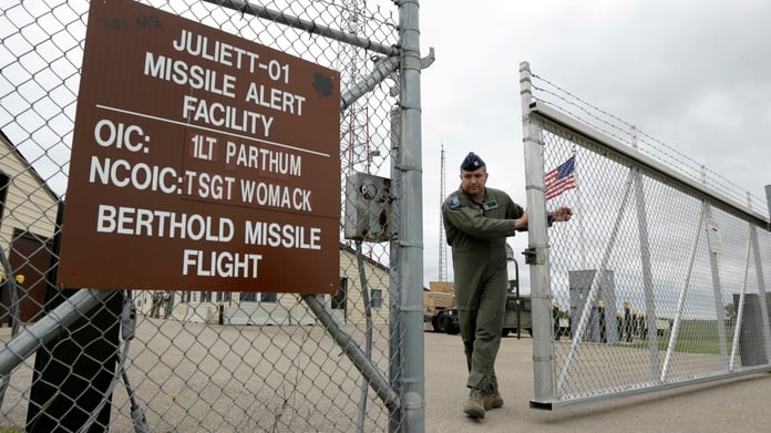 US Air Force fires six officers from nuclear missile base over loss of confidence

