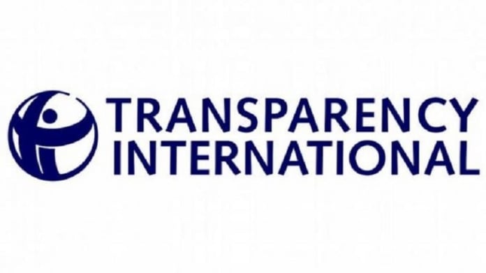 Transparency International is recognized in the Russian Federation as an undesirable organization

