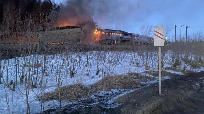 A train passenger described the moment of an accident with a truck in Sakhalin

