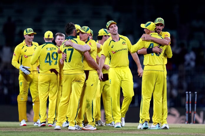 Australia beat India by 21 runs, captured the series 2-1
