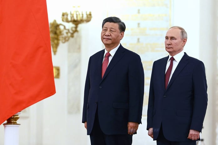 Chinese President Xi Jinping and Russian President Vladimir Putin hold talks in the Kremlin Fox News

