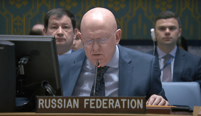 Nebenzya: Russia will no longer submit a resolution on Nord Stream to a vote in the UN Security Council


