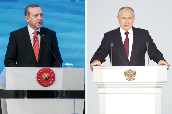 Putin and Erdogan discussed the situation in Ukraine

