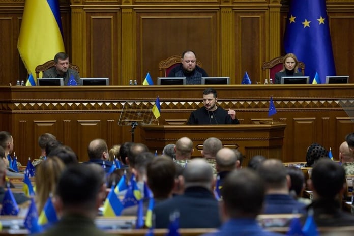 Rada Chairman Stefanchuk said Ukraine cannot fight to exhaustion, they need a quick victory

