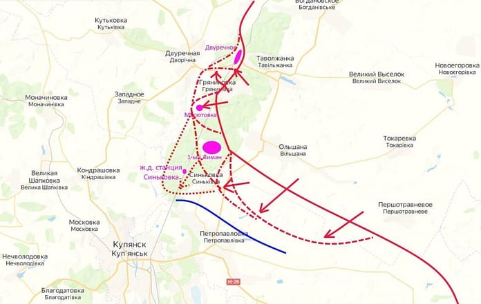 Russian troops entrenched three kilometers from Kupyansk

