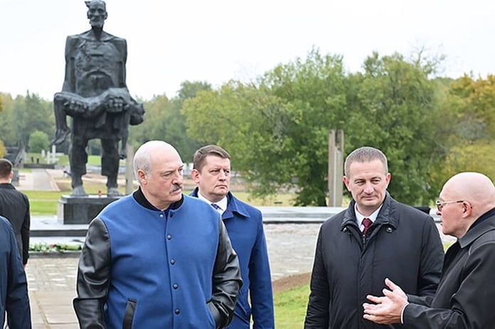 The President of Belarus laid a wreath at the 