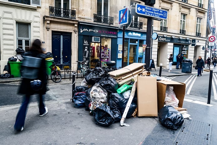 The head of France's national union urged garbage collectors to continue the strike 