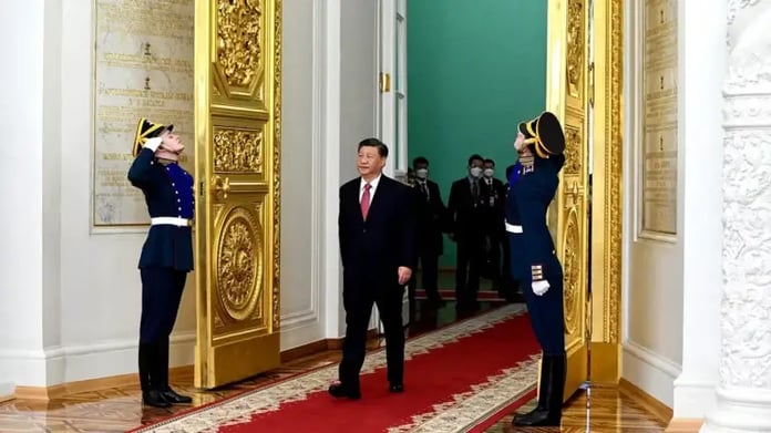 Xi Jinping has left Russia

