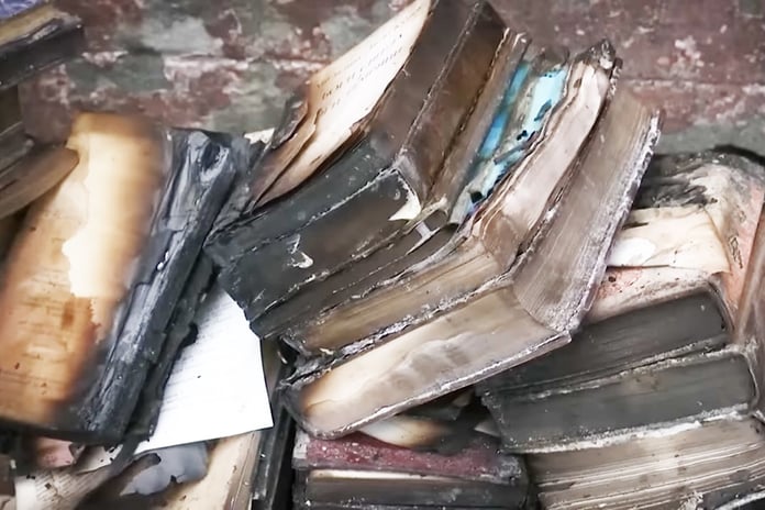 Youtube users outraged by destruction of Russian literature in Ukraine Fox News

